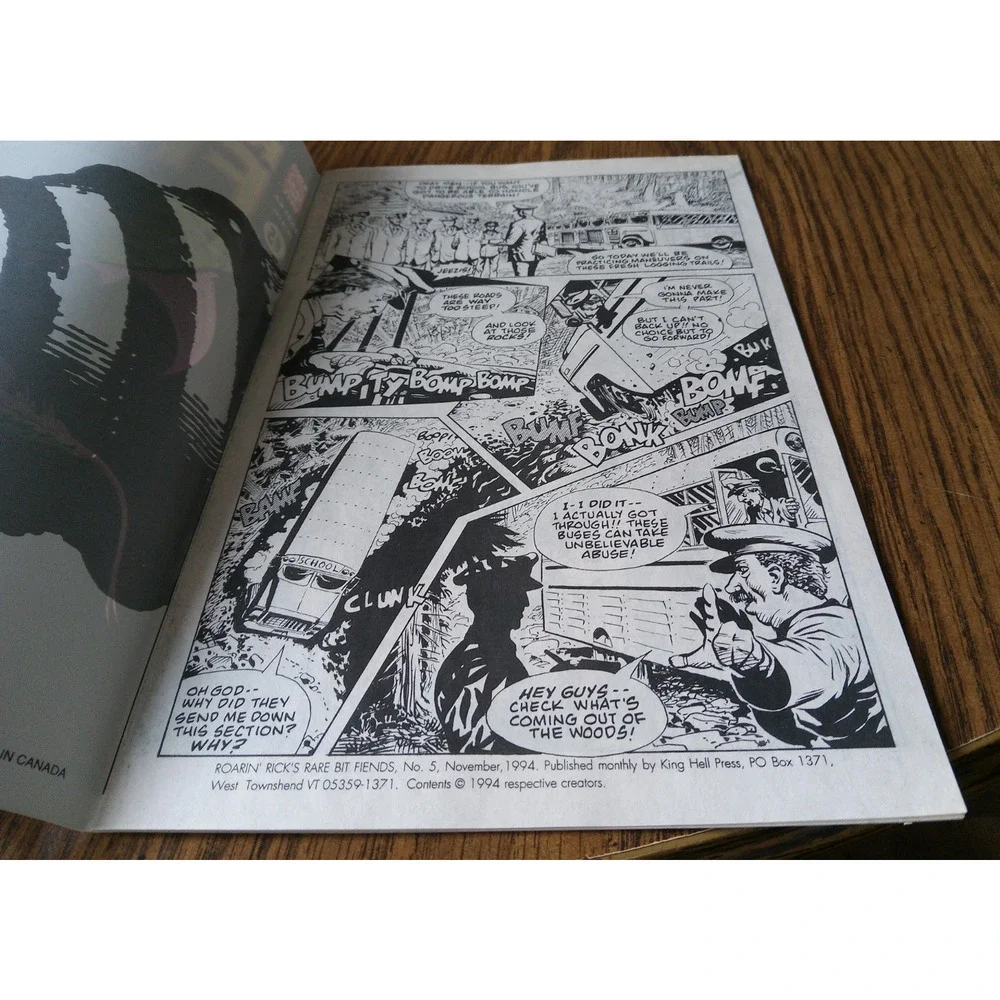 Roarin' Rick's Rare Bit Fiends #5 November 1994 King Hell Press